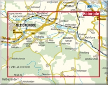 Blattschnitt Hainrode