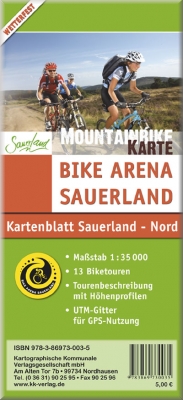 Tite Mountainbikekarte Sauerland - Nord