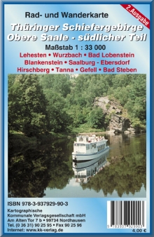 Titelseite Thueringer Schiefergebirge